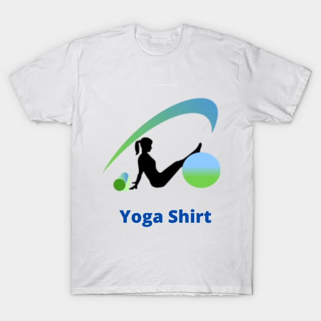 Yoga Shirt T-Shirt by Gnanadev